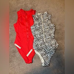 SKIMS One Piece Swim bundle of two